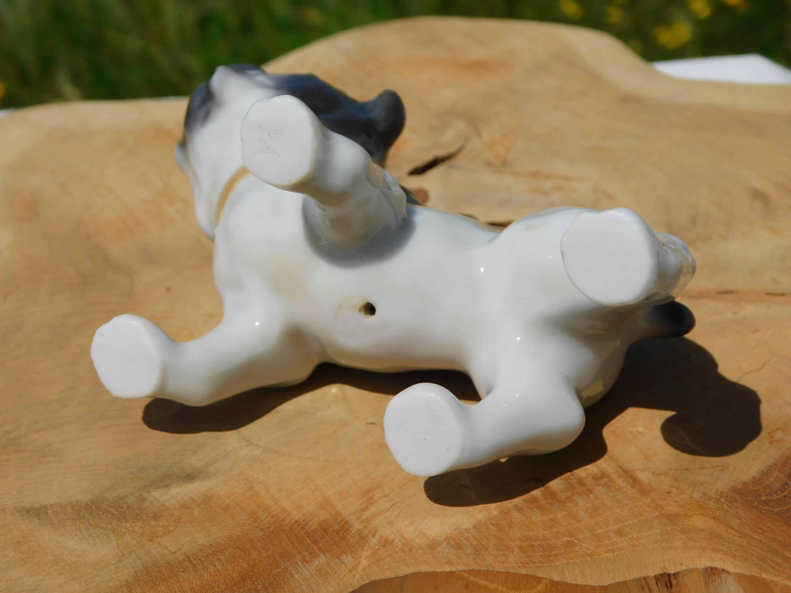 VINTAGE CERAMIC Bulldog.7cm British Bulldog Figurine