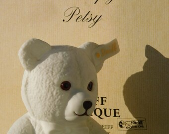 Hutschenreuther steiff ティディベア ビスクドール 陶磁器 STEIFF PORCELLANFIGUR Petsy.hutschenreuther Germany Porcelain