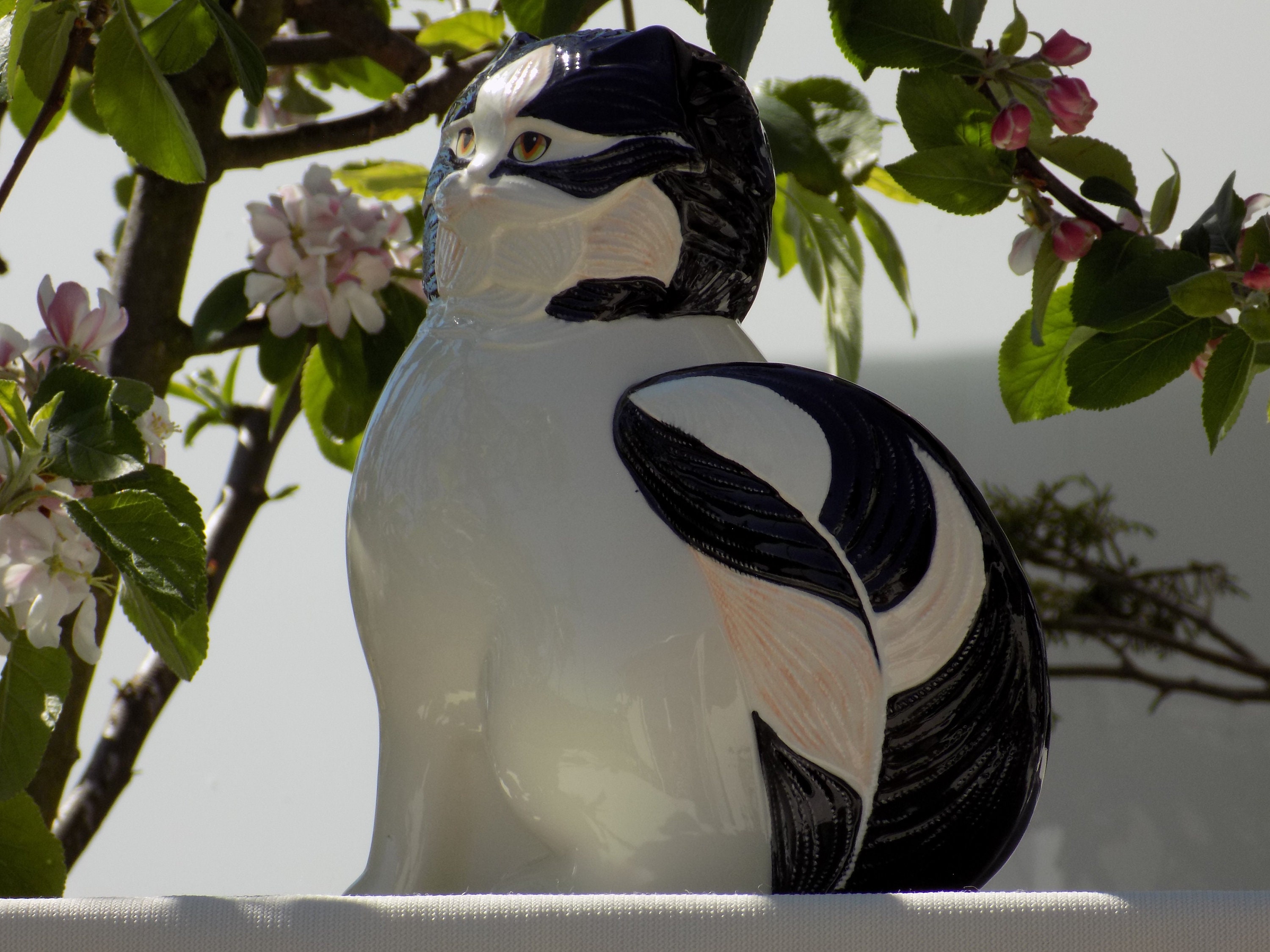 GOEBEL 1984 SELIM PORCELAIN Cat Figurine.goebel West Germany Etsy