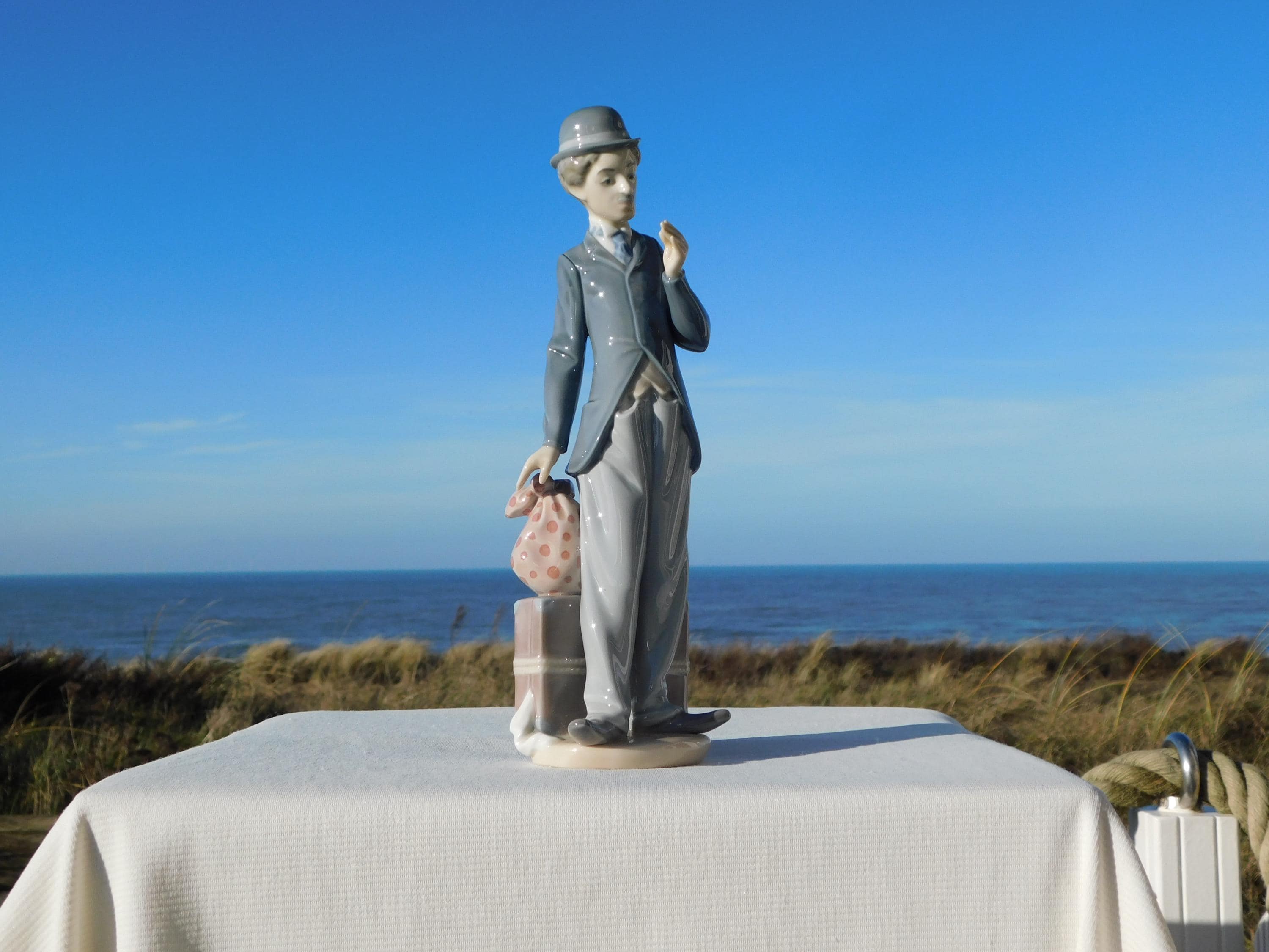 Lladro Charlie Chaplin - Etsy