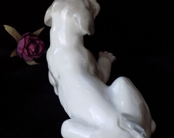 NAO BY LLADRÓ Porcelain Dog Figurine.retired Nao by Lladró Animal