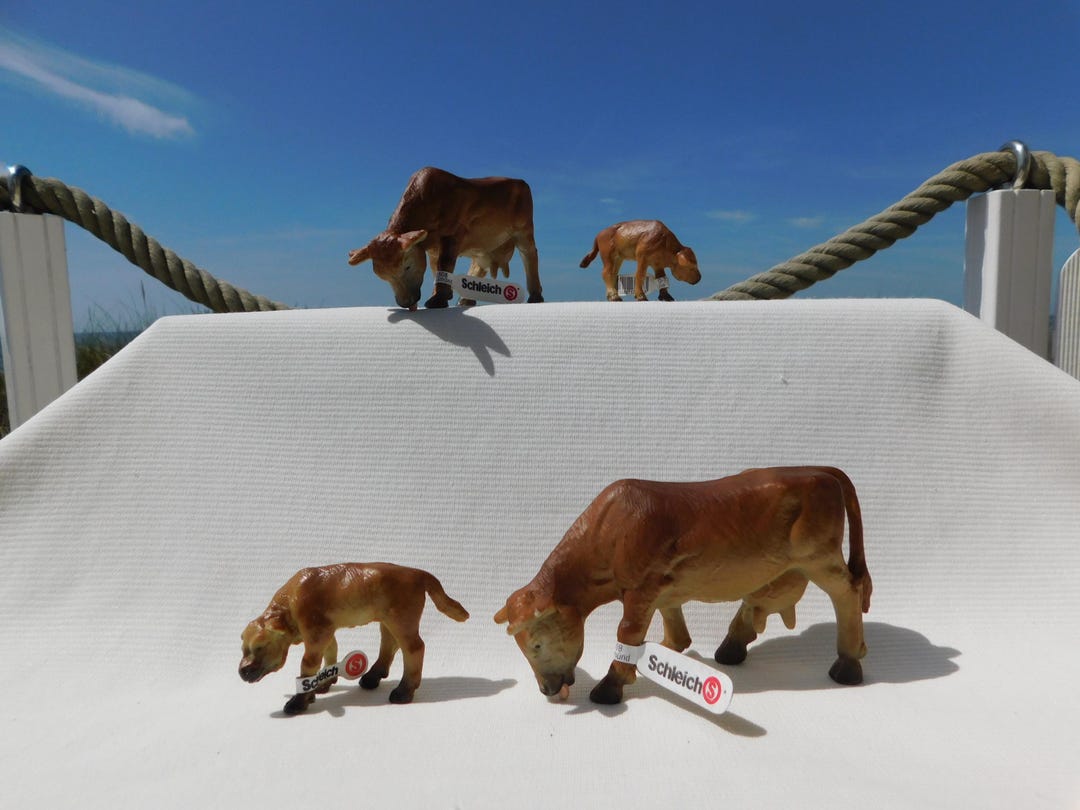 schleich-cattle-4-pcs-cow-farm-animals-collection-schleich-germany
