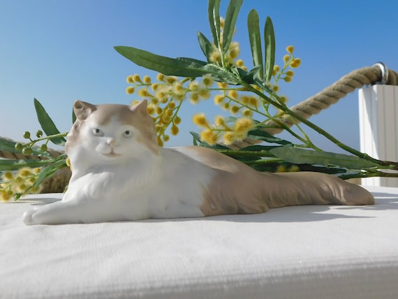 NAO PORCELAIN 猫の置物 0113.リヤドロの引退したナオ。猫愛好家
