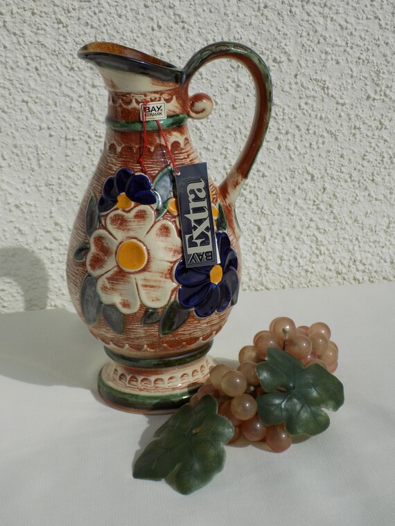BAY W.-GERMANY 99 30 Ceramic Krug.vintage Ceramic Jug.bay