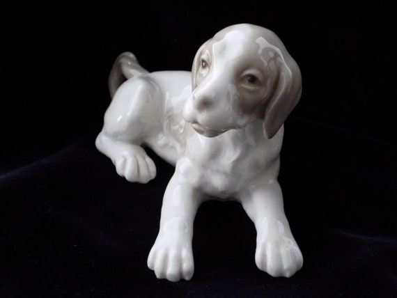 Ceramic dog figurine NAO Spain Handcrafted porcelain | eBay