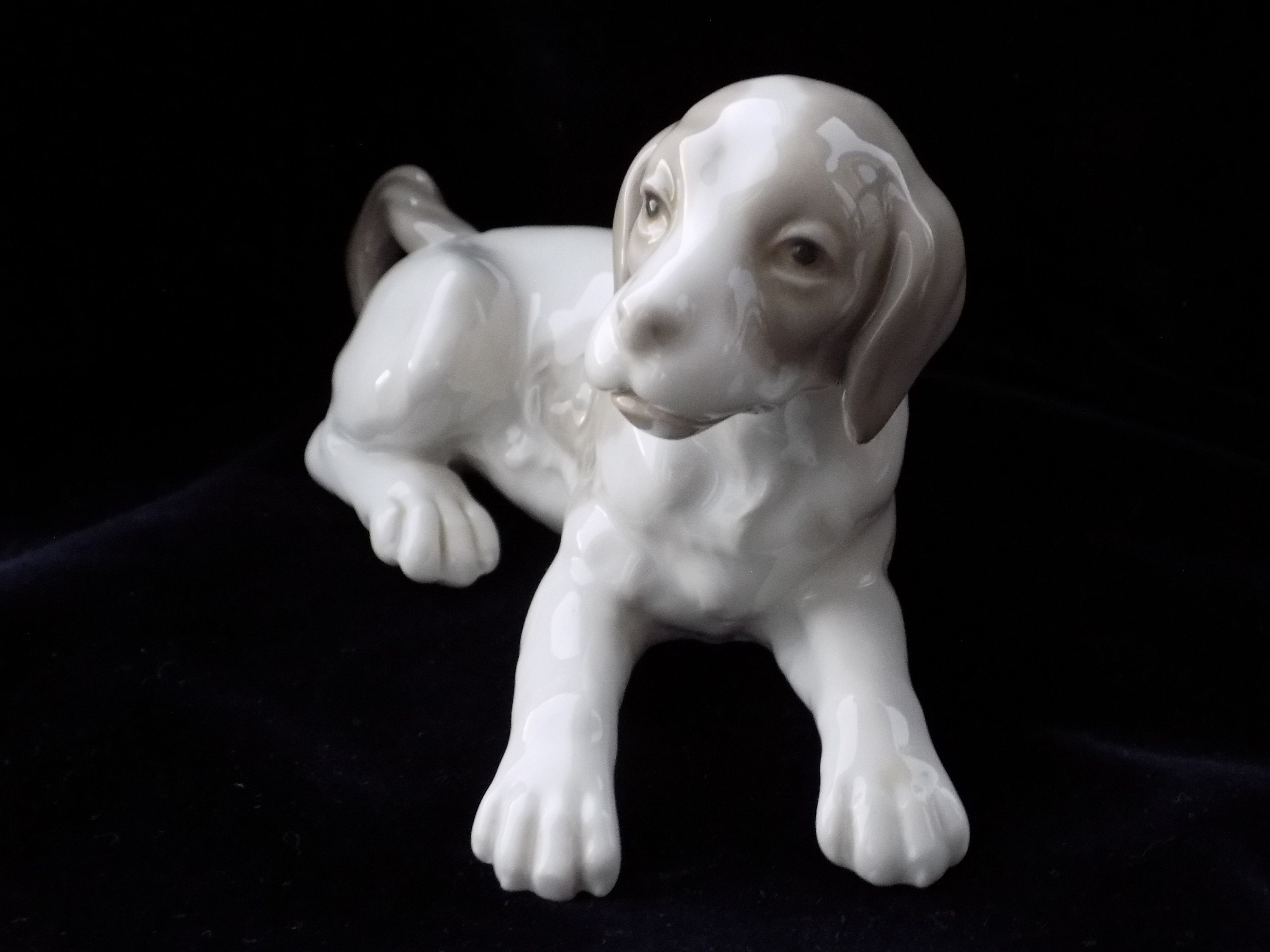 【国内在庫】 NAO Lladró by Nao Figurine.retired Dog Porcelain LLADRÓ BY 置物