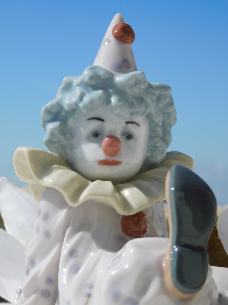 LLADRÓ 5812 TIRED Friend.lladró Clown Figurine.collectible Etsy Australia