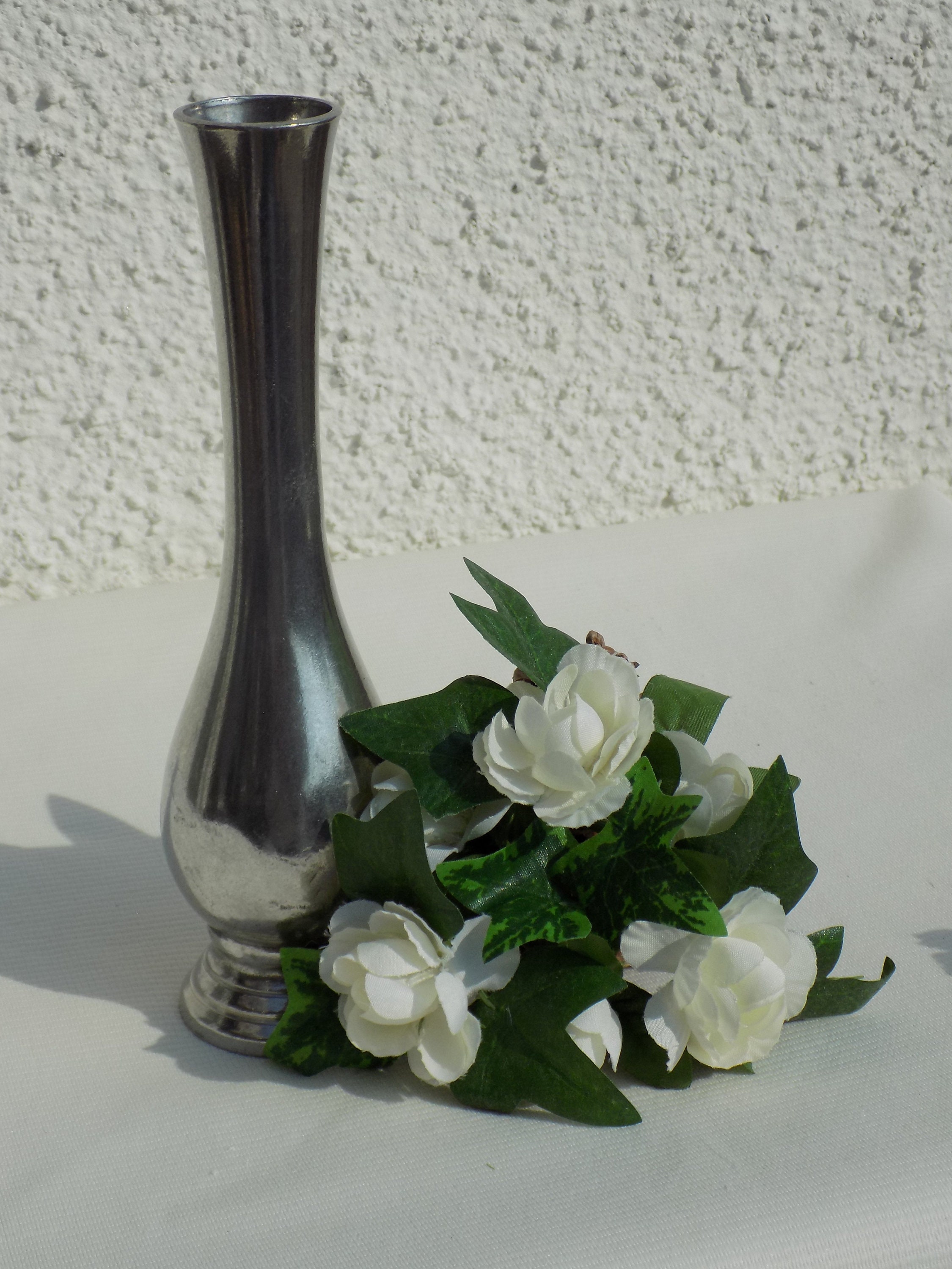 VINTAGE PEWTER Vases.pewter Vase.pewter Gifts.set Van Twee Etsy