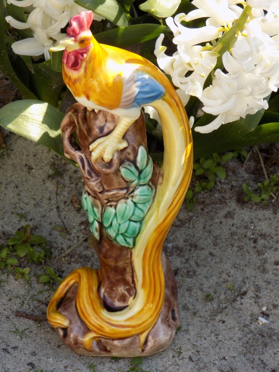 ノリタケ　置物オナガドリ(長尾鶏) ノリタケ 置物オナガドリ(長尾鶏) - メルカリ