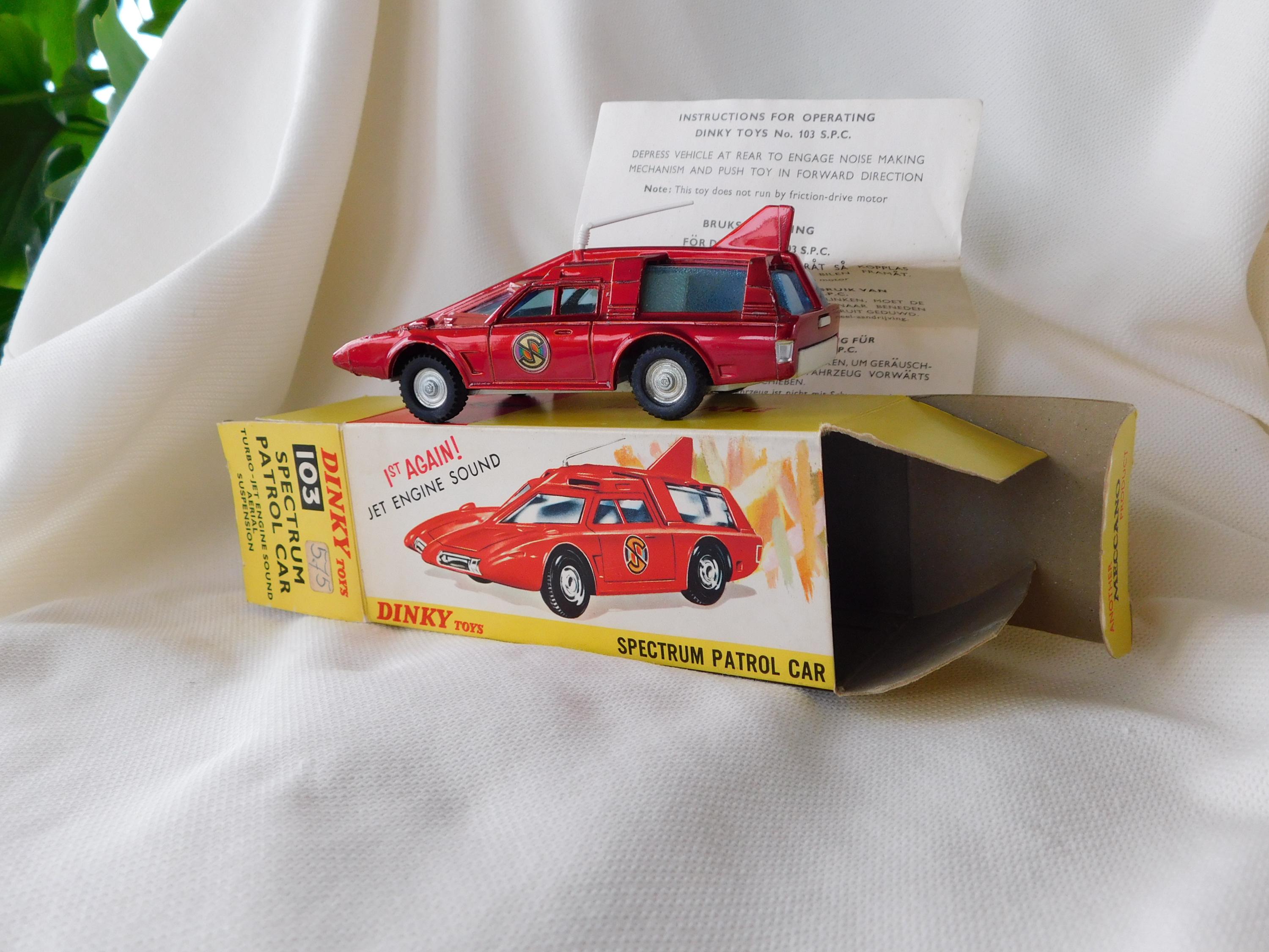 dinky toys SPECTRUM PATROL CAR ミニカー dinky toys SPECTRUM PATROL CAR ミニカー