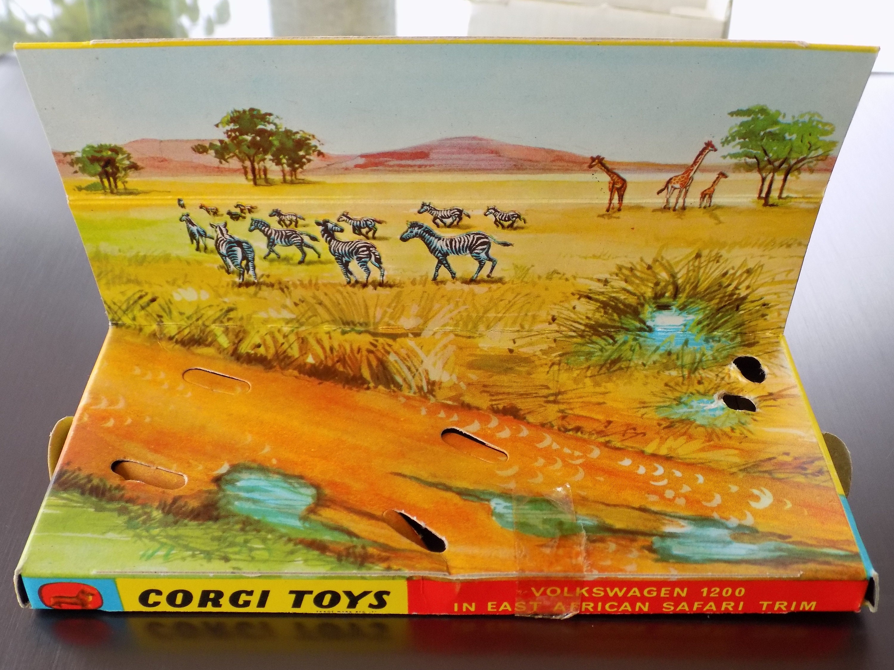 美品レア オールドコーギートイズ ワーゲンサファリカー ミニカー 美品