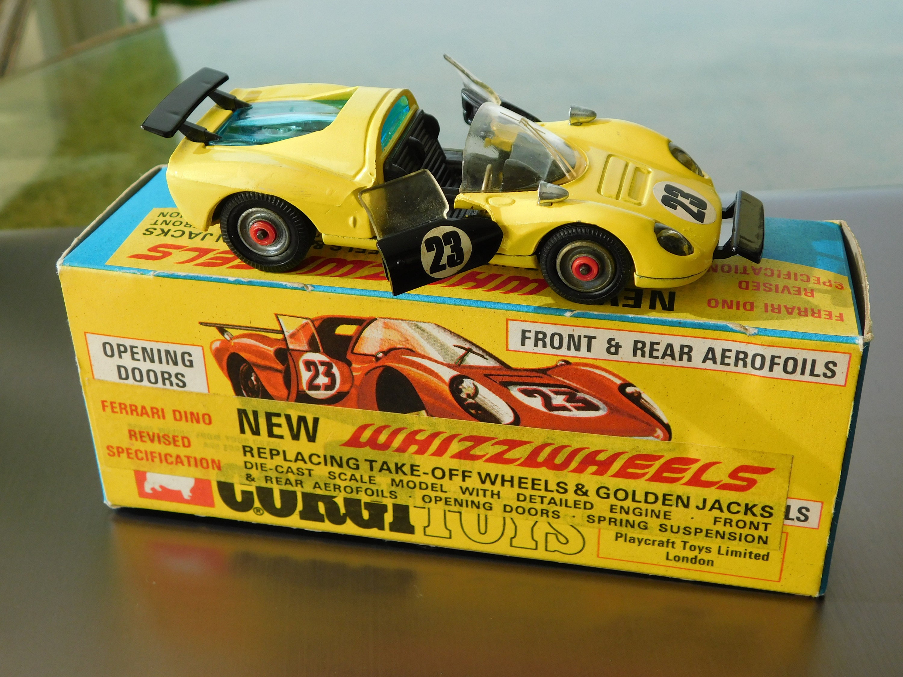 CORGI TOYS 344 FERRARI 206 Dino Sport Diecast Scale Model+