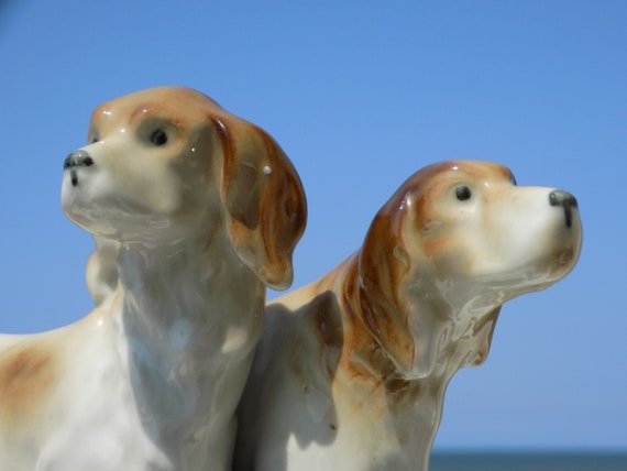 VINTAGE LIPPELSDORF 1877 BLUE Crown Marked Gdr Porcelain Setter