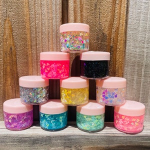 Mouse Head Glitter Gel