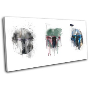 Boba Fett Star Wars Mandalorian Personalised Wrapping Paper, Gift Wrap With  Tags From Hand Drawn Artwork With Ribbon 