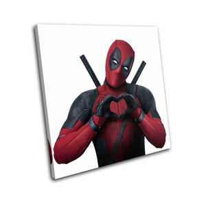 Deadpool Canvas Art Print – Superhero Movie Wall Decor