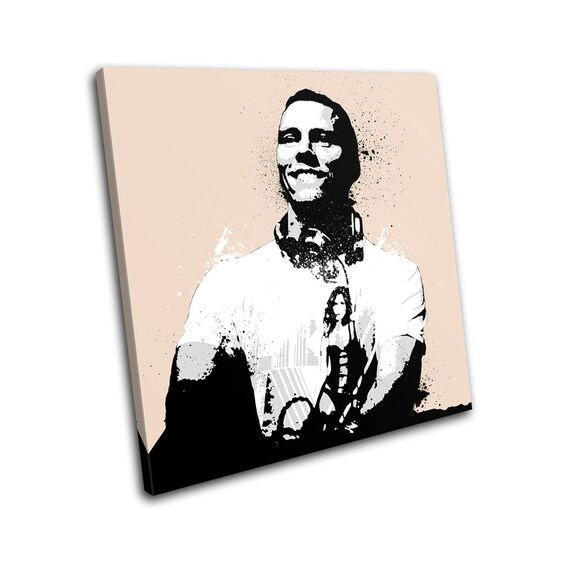 Tiesto Producer Ibiza DJ Club SINGLE Canvas Art Print Box Framed