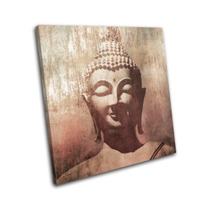 Buddha Buddhism Zen Spiritual Religion SINGLE  Canvas Art Print Box Framed Picture Wall Hanging