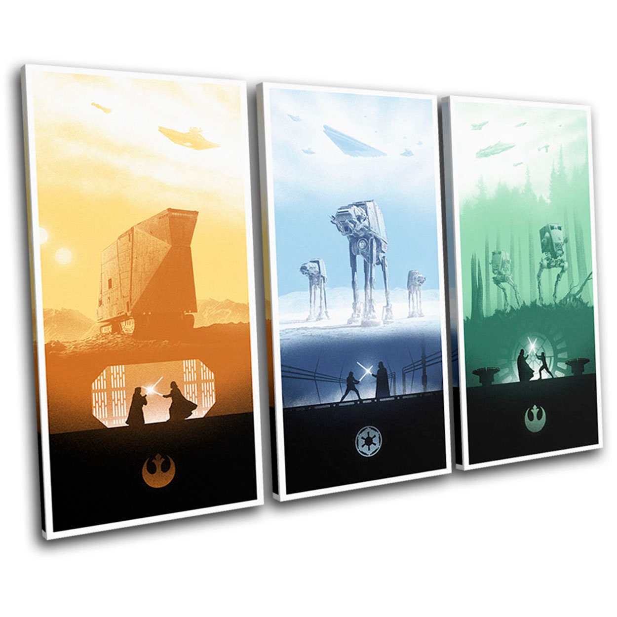 STAR WARS TRILOGY POSTER BOX LE1600