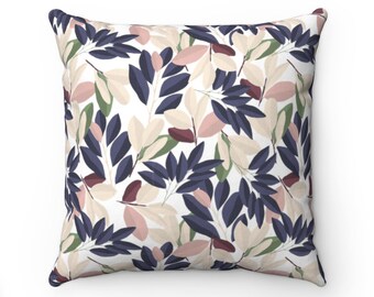 Maison De Fleur Leaf Cushion French Style Pillow Leaf Etsy