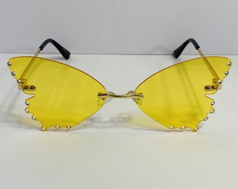 sunglasses with butterfly on them