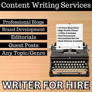 Blog & Content Writing | Blogs, Copywriting, SEO Friendly, Brand Development, Article Writer