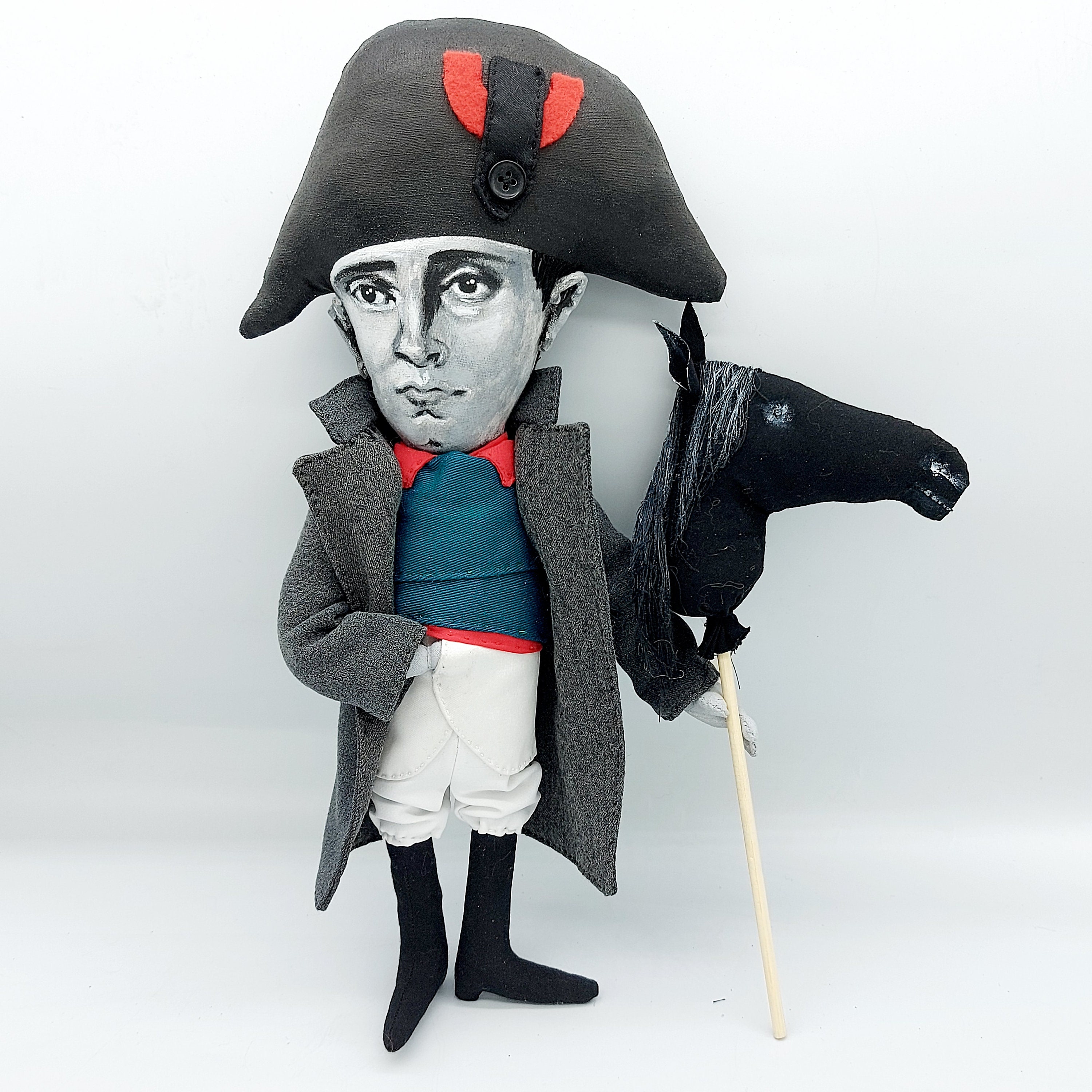 Poupée Napoléon Vintage - 42,5 Cm, Garçon, Années 1960/70 (À Réviser)