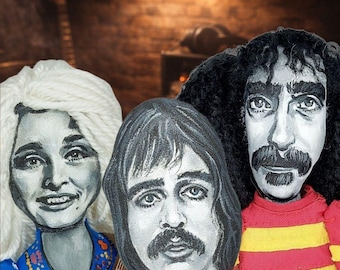 Custom Musician Doll from Photo | Personalized Music Gift | Handmade Singer Figurine