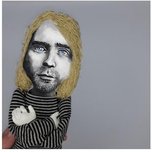 Kurt Cobain musician doll