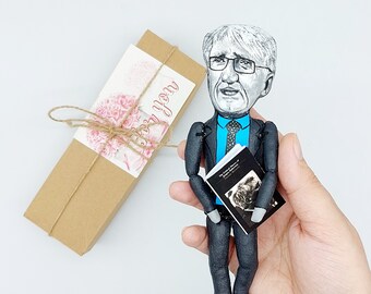 Jürgen Habermas – Handmade Philosopher & Sociologist Figurine | Philosophy pragmatism
