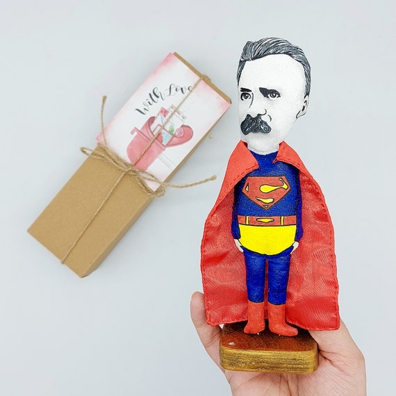 Friedrich Nietzsche – Handmade Philosopher Figurine | German Philosophy Decor