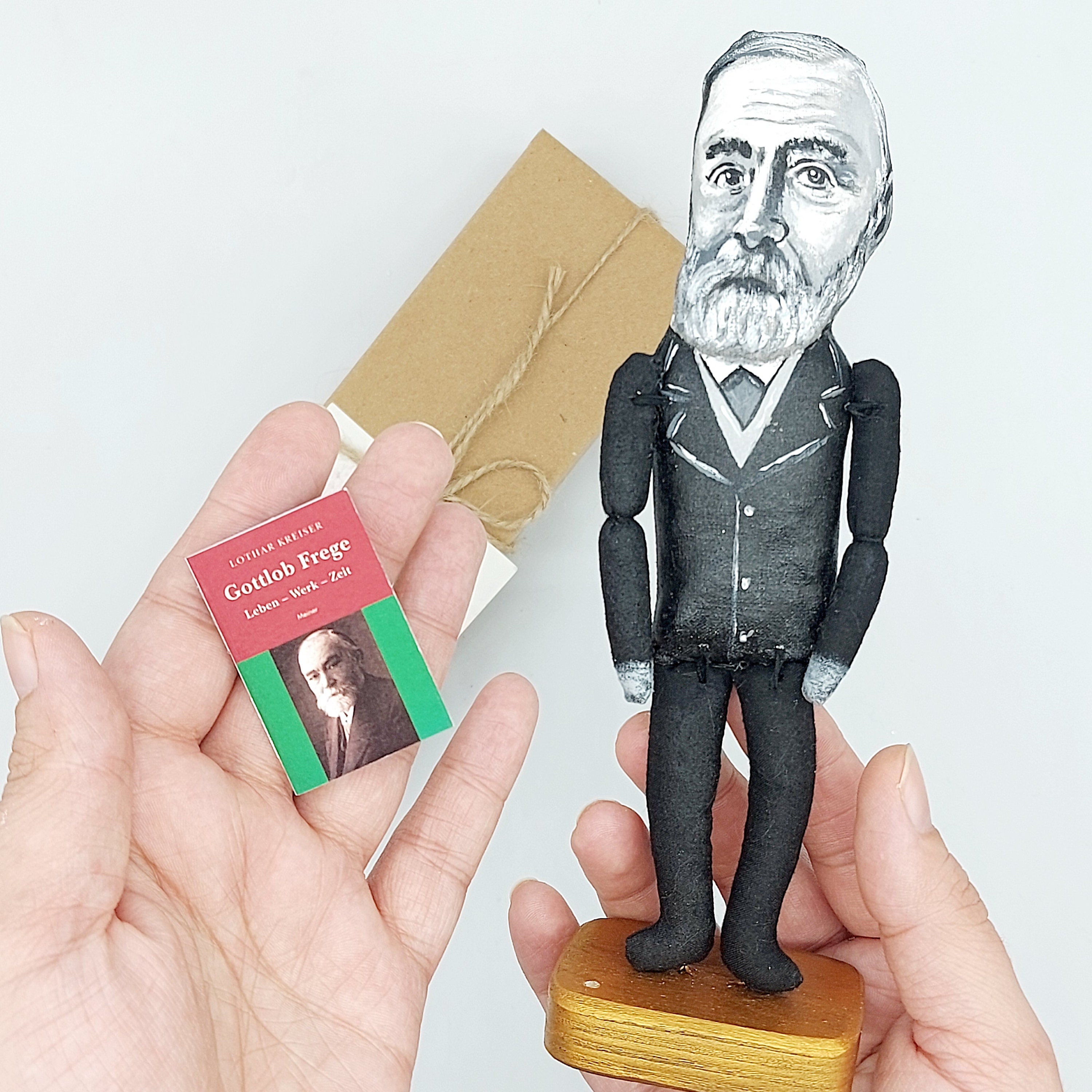 Gottlob Frege German Philosopher, Logician, Mathematician - Math Professor  Gift - Collectible Doll Hand Painted - Etsy New Zealand, image size:3000x3000
