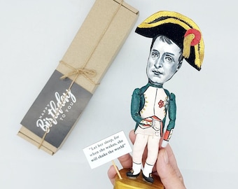 Napoleon Bonaparte – Handmade French Emperor Figurine | European History Décor