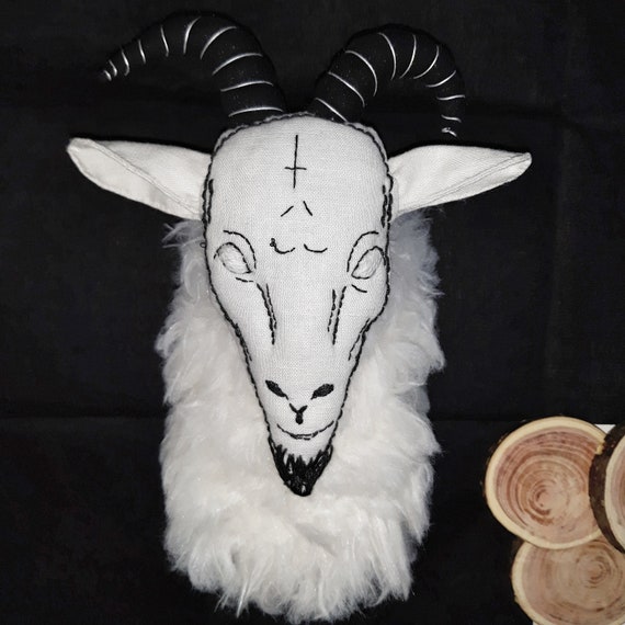 satan goat plush