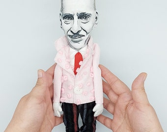 John Waters doll 12 inch - MADE TO ORDER