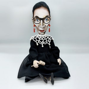 Ruth Bader Ginsburg doll - MADE TO ORDER