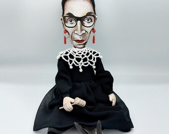 Ruth Bader Ginsburg doll - MADE TO ORDER