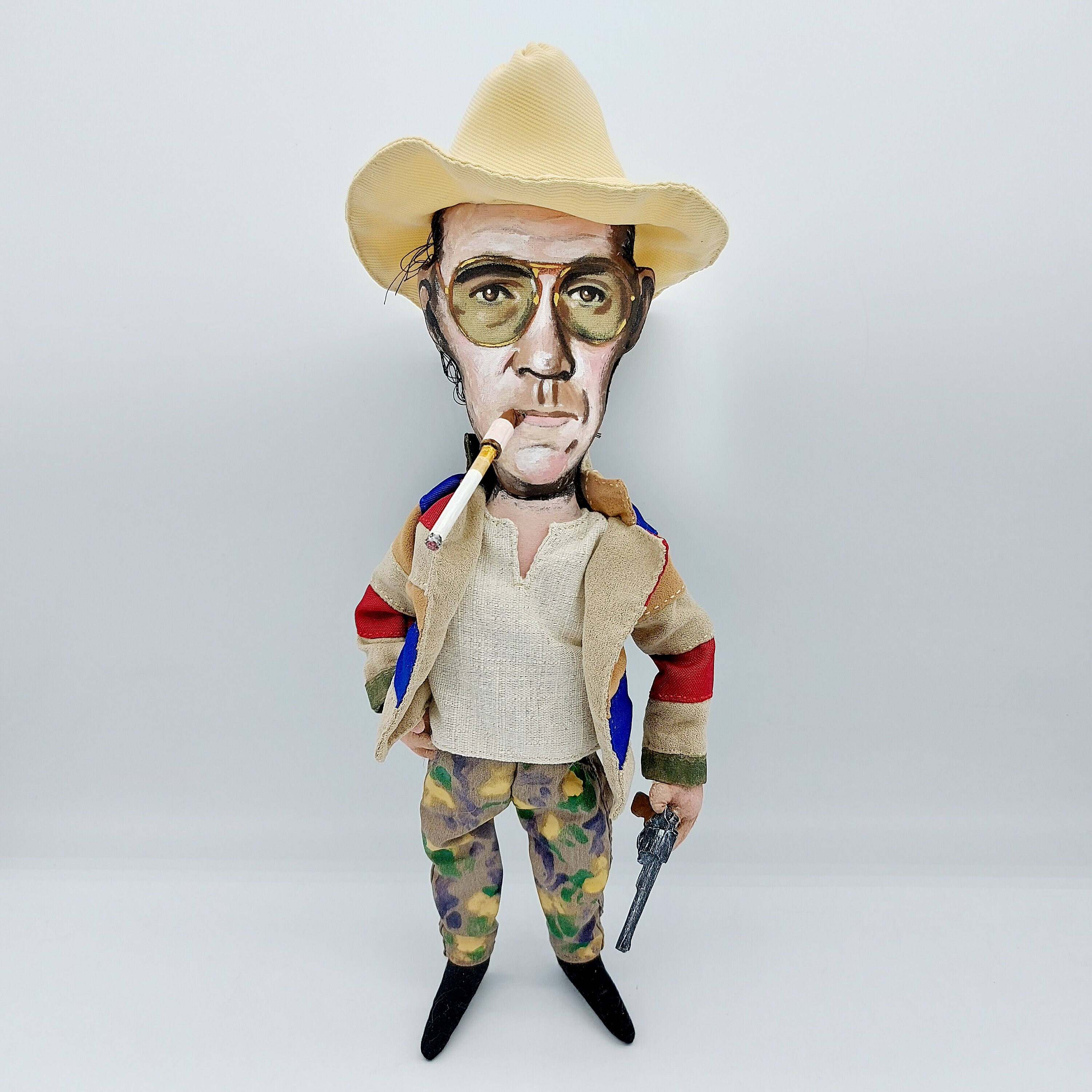 Hunter S Thompson Handmade Doll: Journalist Gift - Etsy