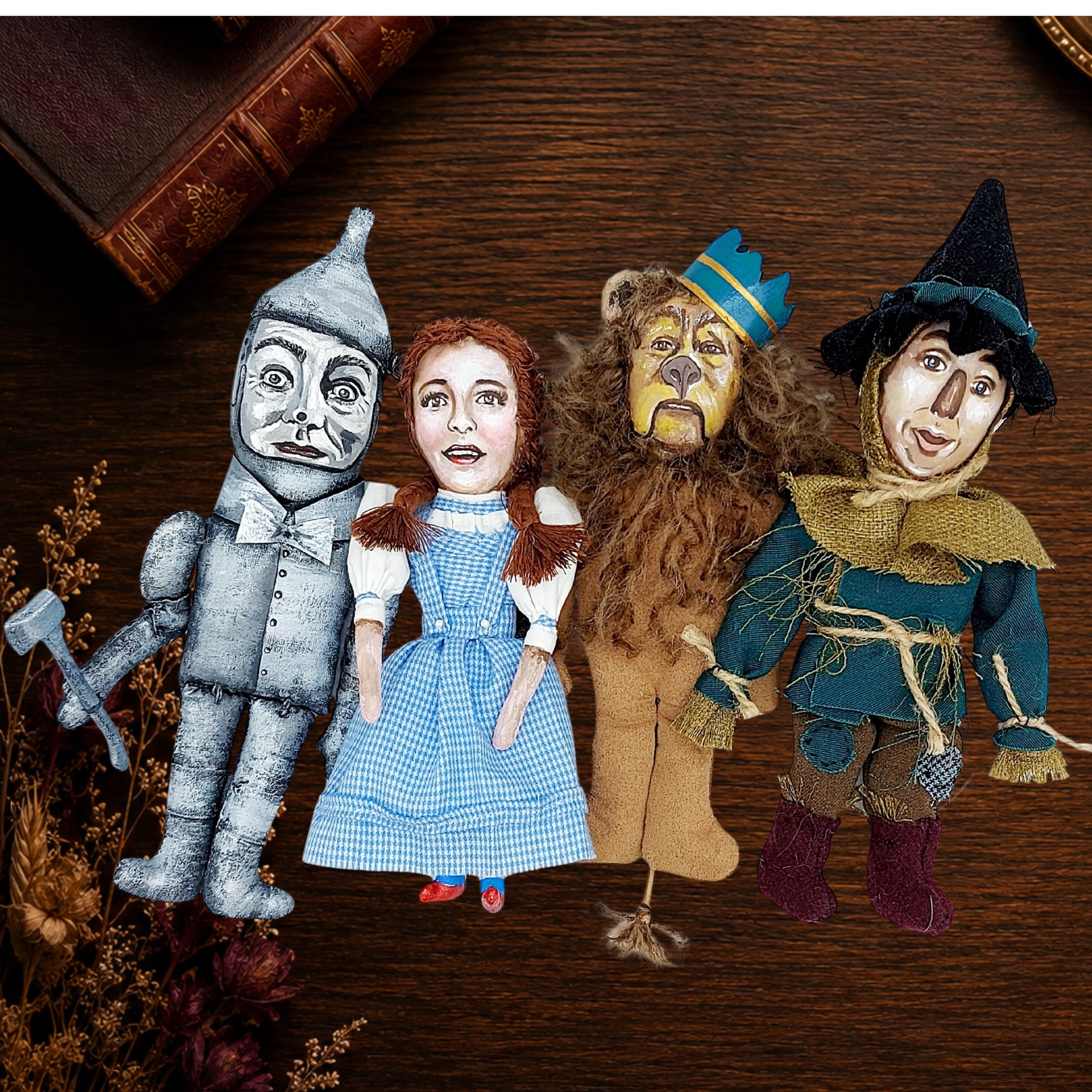 Handmade Miniature OZ Dolls Inspired by Timeless Fairytales