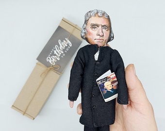 Thomas Jefferson – Handmade Founding Father Figurine | Liberty & Enlightenment