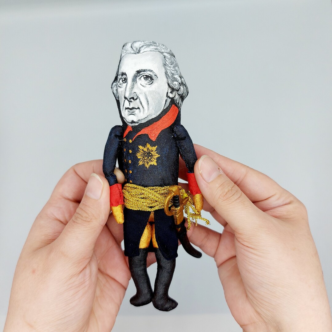 Frederick the Great, Prussian King the Old Fritz Miniature Handmade Doll History Teacher Gift Made to Order - Etsy Frederick the Great, Prussian King the Old Fritz Miniature Handmade Doll History Teacher Gift Made to Order - Etsy