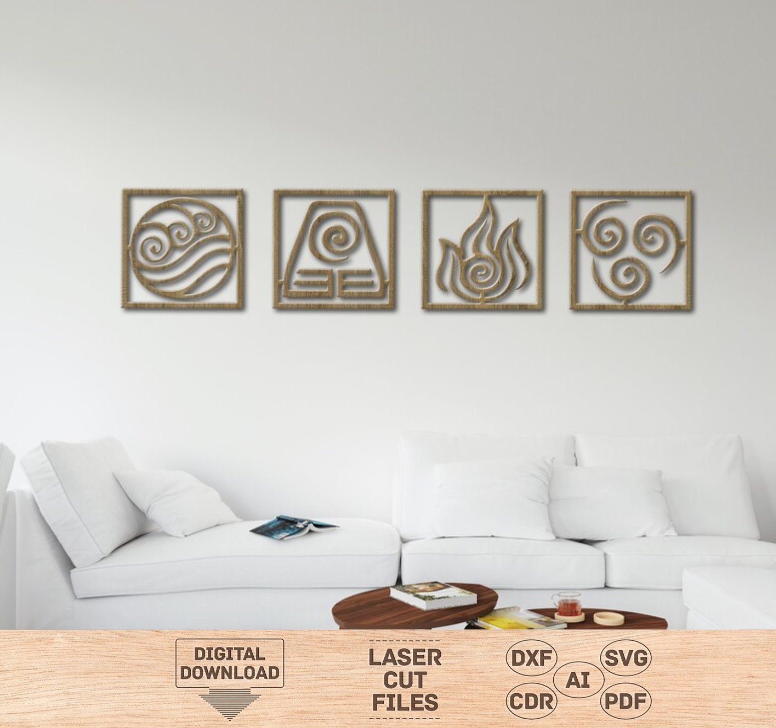 Four Elements Art - Etsy