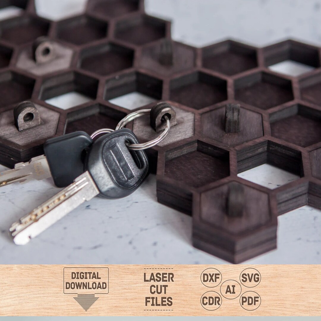 Key Holder Svg, Key Holder Dxf, Key Holder Pdf, Key Holder Cdr, Key