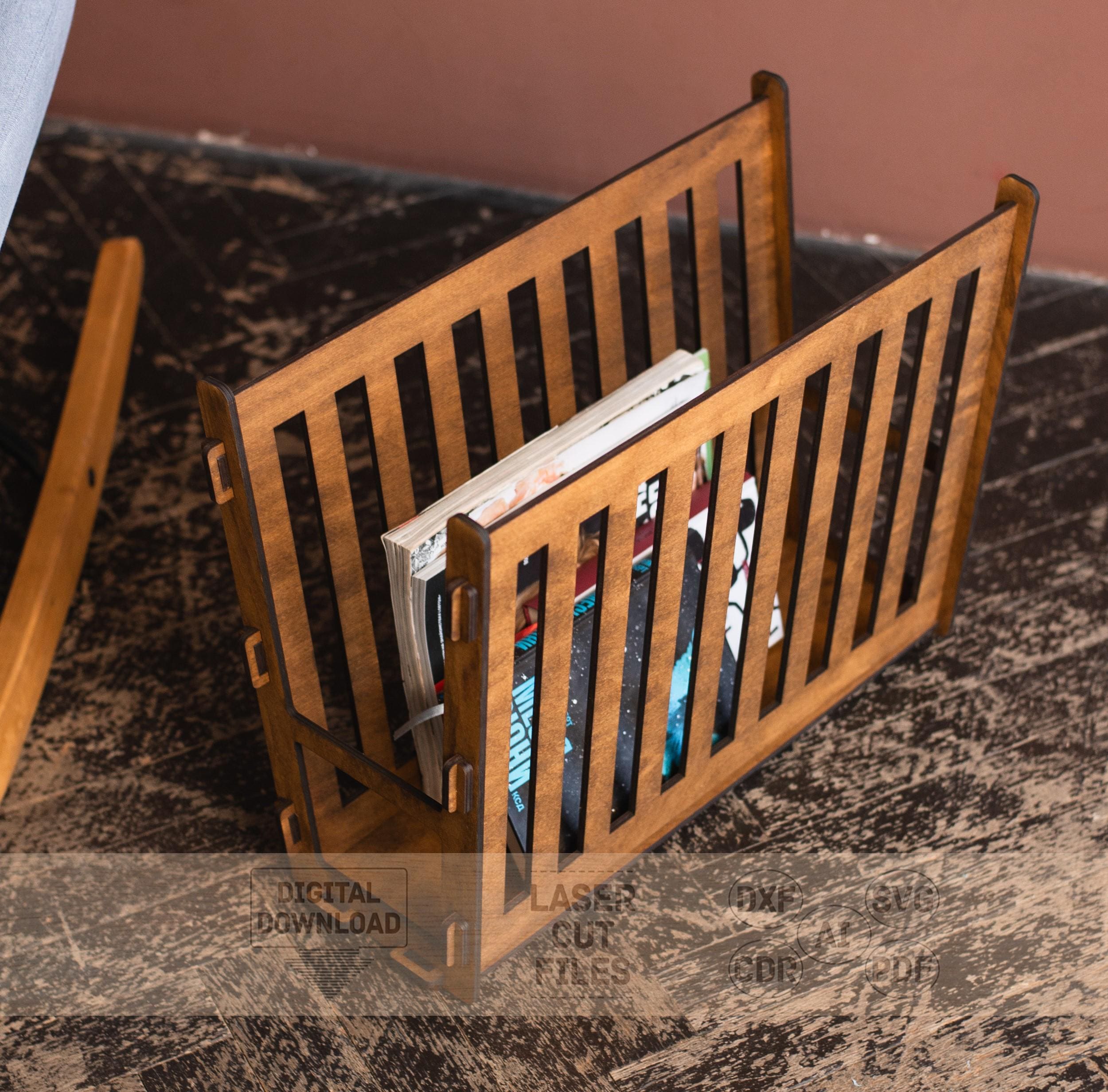 1950年代イタリア製無垢材と真鍮のレターホルダー 1950年代イタリア製無垢材と真鍮のレターホルダー