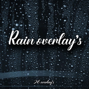 26 rain overlays,Rain photoshop overlays,Overlays photoshop,Photo editing,Digital overlays for photoshop,Texture overlays