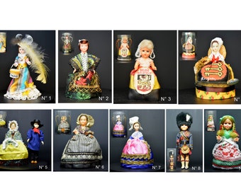 Choisissez 3 poupées et n'en payez que 2 ! À choisir parmi ces 9 poupées de collection, avec boîtes d'origine, utilisez le code ENJOY