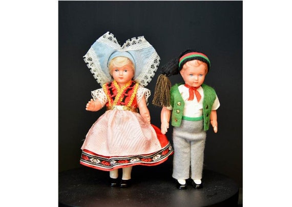 Dolly Dingle Doll Pair by Goebel Bette Ball Design Limited 