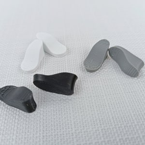 Heel sole for making doll shoes 1/6 scale