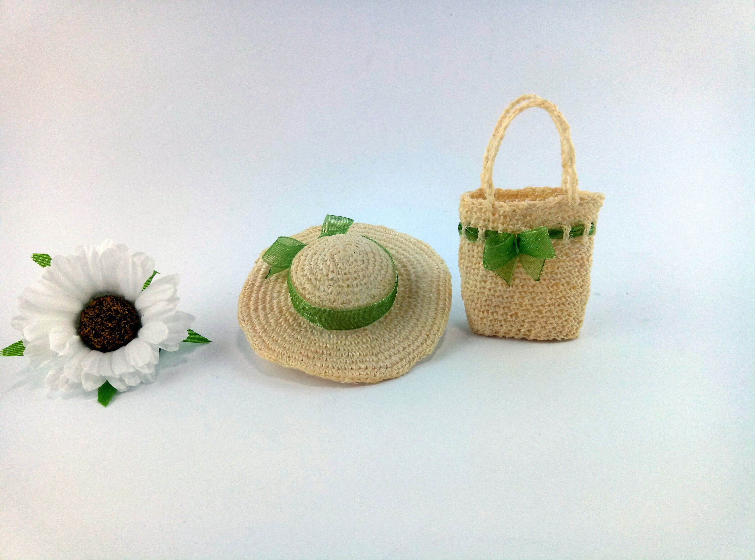 1:12 Scale Ladies Lined Woven Hat Tumdee Dolls House Beach Sun Clothing Wo 