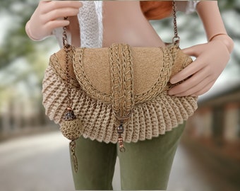 Miniature Fashion Bag for Smart Doll Outfit Accessory Doll